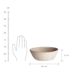 Korb Rund Ø24cm RONDA In Natur 9 Korb Rund Ø24cm RONDA In Natur -Butlers Speichern butlers korb rund o24cm ronda in natur 2