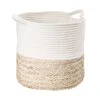 Korb Rund Ø35cm COTTON BRAID In Natur-Weiß -Butlers Speichern butlers korb rund o35cm cotton braid in natur weiss