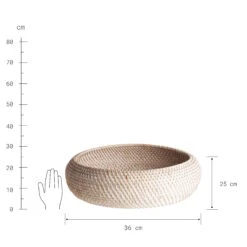 Korb Rund Ø36cm RONDA In Natur -Butlers Speichern butlers korb rund o36cm ronda in natur 2