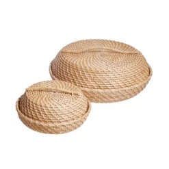 Korbschale Rattan Ø20cm RONDA In Natur -Butlers Speichern butlers korbschale rattan o20cm ronda in natur 4