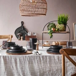 Lampenschirm Ø49cm CORBELLE In Natur -Butlers Speichern butlers lampenschirm o49cm corbelle in natur 9