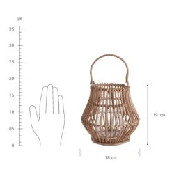 Laterne Höhe 19cm BALI In Natur 9 Laterne Höhe 19cm BALI In Natur -Butlers Speichern butlers laterne hohe 19cm bali in natur 2