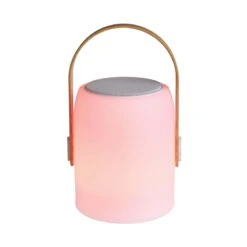 LED Leuchte Mit Bluetooth® Und Farbwechsel SOUND LOUNGE In Weiß-Hellbraun 24 LED Leuchte Mit Bluetooth® Und Farbwechsel SOUND LOUNGE In Weiß-Hellbraun -Butlers Speichern butlers led leuchte mit bluetooth r und farbwechsel sound lounge in weiss hellbraun 4