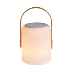 LED Leuchte Mit Bluetooth® Und Farbwechsel SOUND LOUNGE In Weiß-Hellbraun 27 LED Leuchte Mit Bluetooth® Und Farbwechsel SOUND LOUNGE In Weiß-Hellbraun -Butlers Speichern butlers led leuchte mit bluetooth r und farbwechsel sound lounge in weiss hellbraun 7