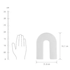 LED Lichterbogen Höhe 20cm RAINBOW In Weiß -Butlers Speichern butlers led lichterbogen hohe 20cm rainbow in weiss 4