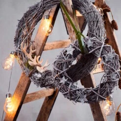 LED-Lichterkette 10 Lichter Mit USB-Batteriefach BULB LIGHTS In Transparent -Butlers Speichern butlers led lichterkette 10 lichter mit usb batteriefach bulb lights in transparent 9