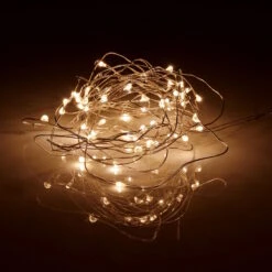 LED Lichterkette 50 Lichter Mit USB-Batteriefach TWINE LIGHTS In Transparent -Butlers Speichern butlers led lichterkette 50 lichter mit usb batteriefach twine lights in transparent 5