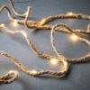 LED Outdoor-Lichterkette Naturseil 100 Lichter Mit Stecker FARMHOUSE In Natur -Butlers Speichern butlers led outdoor lichterkette naturseil 100 lichter mit stecker farmhouse in natur