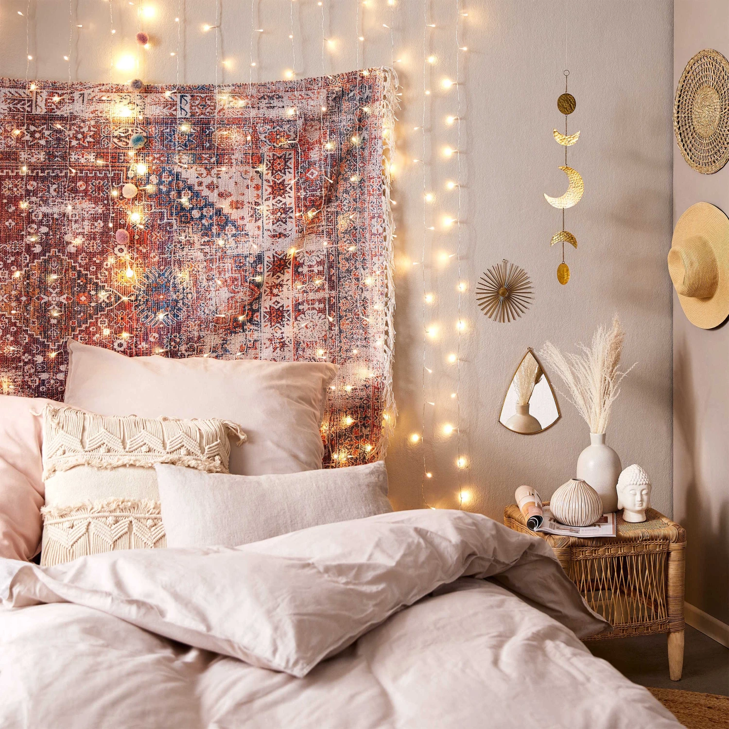 Malawi Hocker Handgeflochten BOHO LOUNGE In Natur 11 Malawi Hocker Handgeflochten BOHO LOUNGE In Natur – Bild 9