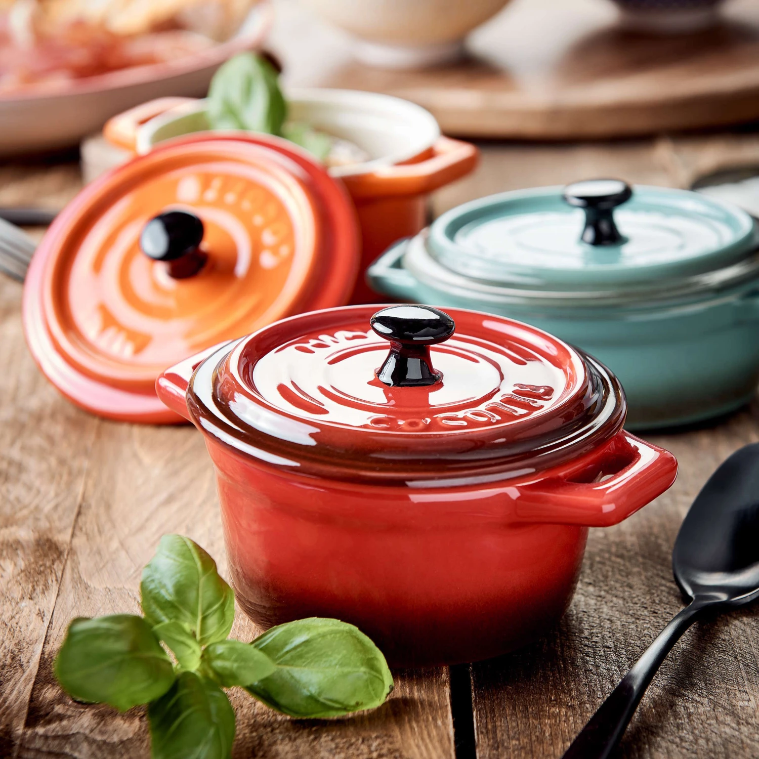 Mini-Auflaufform Rund 190ml C'EST SI BON In Rot 4 Mini-Auflaufform Rund 190ml C'EST SI BON In Rot – Bild 2