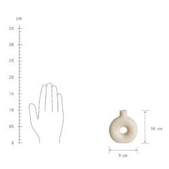 Mini Vase Höhe 10cm LOOPY In Beige 12 Mini Vase Höhe 10cm LOOPY In Beige -Butlers Speichern butlers mini vase hohe 10cm loopy in beige 3