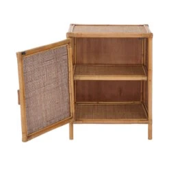 Nachttisch-Schränkchen Handgefertigt Aus Rattan BOHO LOUNGE In Natur -Butlers Speichern butlers nachttisch schrankchen handgefertigt aus rattan boho lounge in natur 4