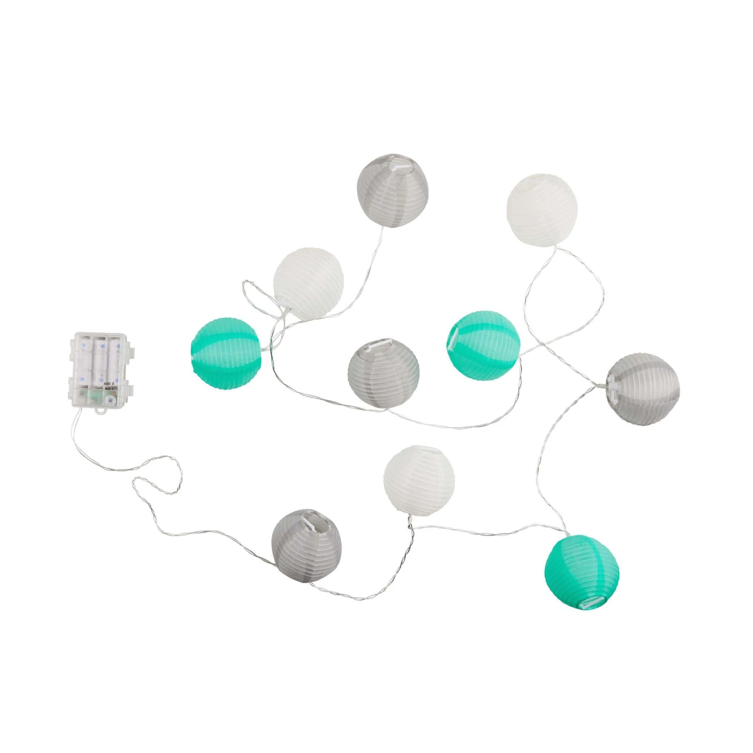 Outdoor Lichterkette 10 Lichter OPEN AIR In Grün 5 Outdoor Lichterkette 10 Lichter OPEN AIR In Grün – Bild 3