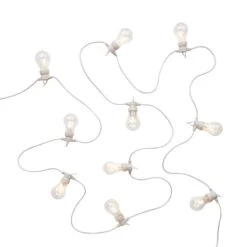Outdoor-Lichterkette Mit 10 Glühbirnen Und Stecker BULB LIGHTS In Creme 10 Outdoor-Lichterkette Mit 10 Glühbirnen Und Stecker BULB LIGHTS In Creme -Butlers Speichern butlers outdoor lichterkette mit 10 gluhbirnen und stecker bulb lights in creme 2
