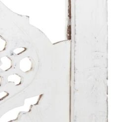 Paravent, Geschnitzt B 180 X H 176cm ESTELLA In Weiß -Butlers Speichern butlers paravent geschnitzt b 180 x h 176cm estella in weiss 5