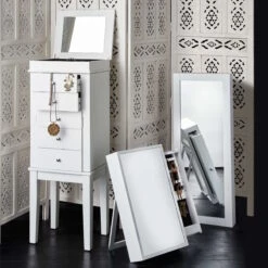 Paravent, Geschnitzt B 180 X H 176cm ESTELLA In Weiß -Butlers Speichern butlers paravent geschnitzt b 180 x h 176cm estella in weiss 9