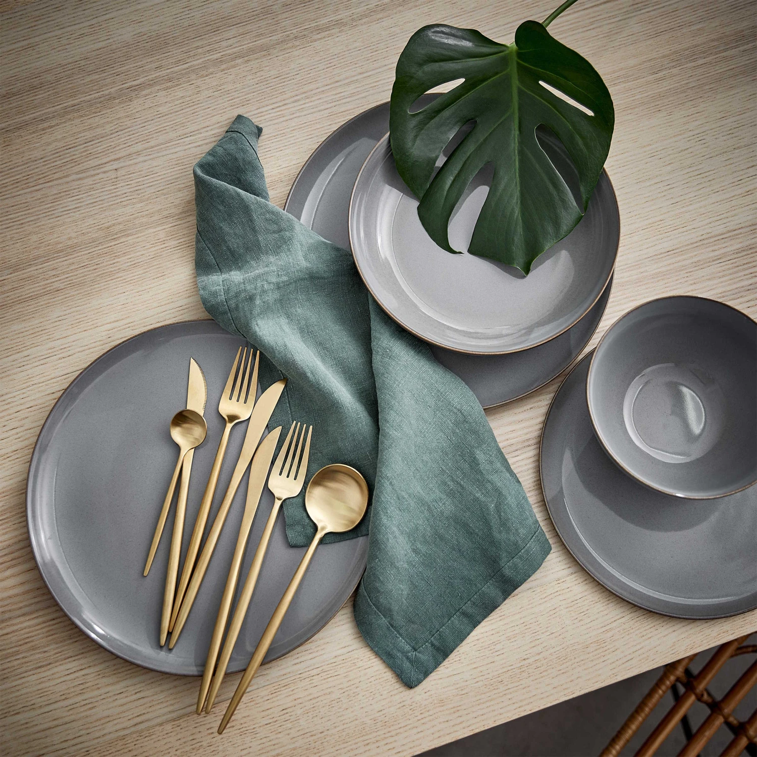 Pastateller Ø21,5cm NATIVE In Grau 12 Pastateller Ø21,5cm NATIVE In Grau – Bild 10