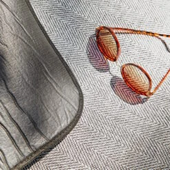 Picknickdecke L 150 X B 200cm WANDERLUST In Schwarz-Weiß -Butlers Speichern butlers picknickdecke l 150 x b 200cm wanderlust in schwarz weiss 4