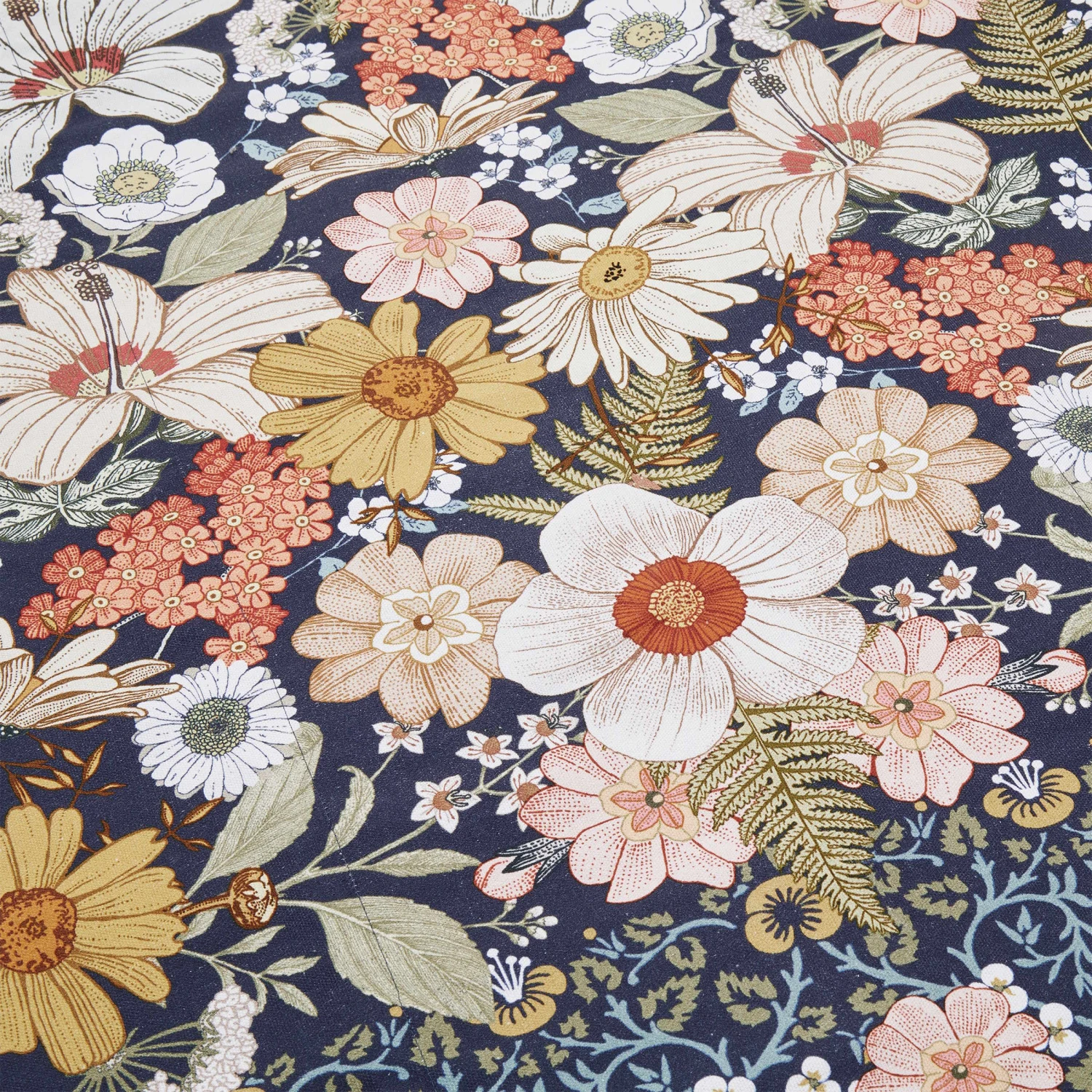 Picknickdecke L 175 X B 154cm BETWEEN FLOWERS In Dunkelblau 9 Picknickdecke L 175 X B 154cm BETWEEN FLOWERS In Dunkelblau – Bild 7