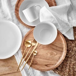 Platzteller Ø30cm ACACIA In Braun -Butlers Speichern butlers platzteller o30cm acacia in braun 1