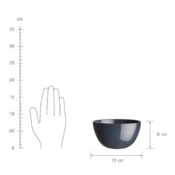 Schale 600ml NATIVE In Dunkelblau 12 Schale 600ml NATIVE In Dunkelblau -Butlers Speichern butlers schale 600ml native in dunkelblau 3