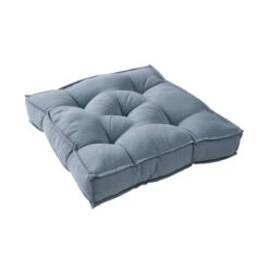 Sitzkissen L 40 X B 40cm SOLID In Blau -Butlers Speichern butlers sitzkissen l 40 x b 40cm solid in blau 2