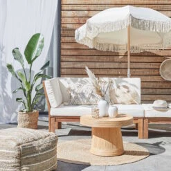 Sitzpouf B 50 X H 35cm ALL NATURE In Natur -Butlers Speichern butlers sitzpouf b 50 x h 35cm all nature in natur 1