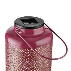 Solar-Laterne H 24cm SOLANA In Lila-Gold -Butlers Speichern butlers solar laterne h 24cm solana in lila gold 3