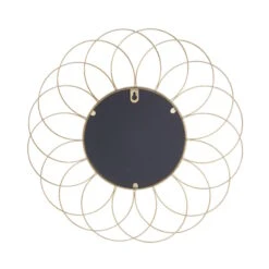 Spiegel Blume Ø42cm FIORE In Gold -Butlers Speichern butlers spiegel blume o42cm fiore in gold 2
