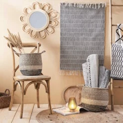 Spiegel Blumenförmig Ø52cm COTTAGE In Natur -Butlers Speichern butlers spiegel blumenformig o52cm cottage in natur 5