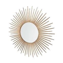 Spiegel Sonnenförmig Ø76cm DEL SOL In Gold -Butlers Speichern butlers spiegel sonnenformig o76cm del sol in gold 4