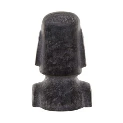 Statue Höhe 46cm MOAI In Grau -Butlers Speichern butlers statue hohe 46cm moai in grau 4