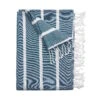 Strandtuch L 200 X B 180cm SURFSIDE In Blau -Butlers Speichern butlers strandtuch l 200 x b 180cm surfside in blau