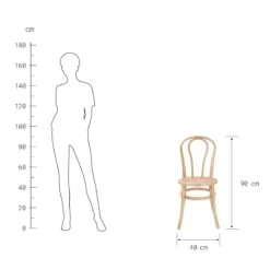 Stuhl 2er-Set WIENER MELANGE In Natur -Butlers Speichern butlers stuhl 2er set wiener melange in natur 3