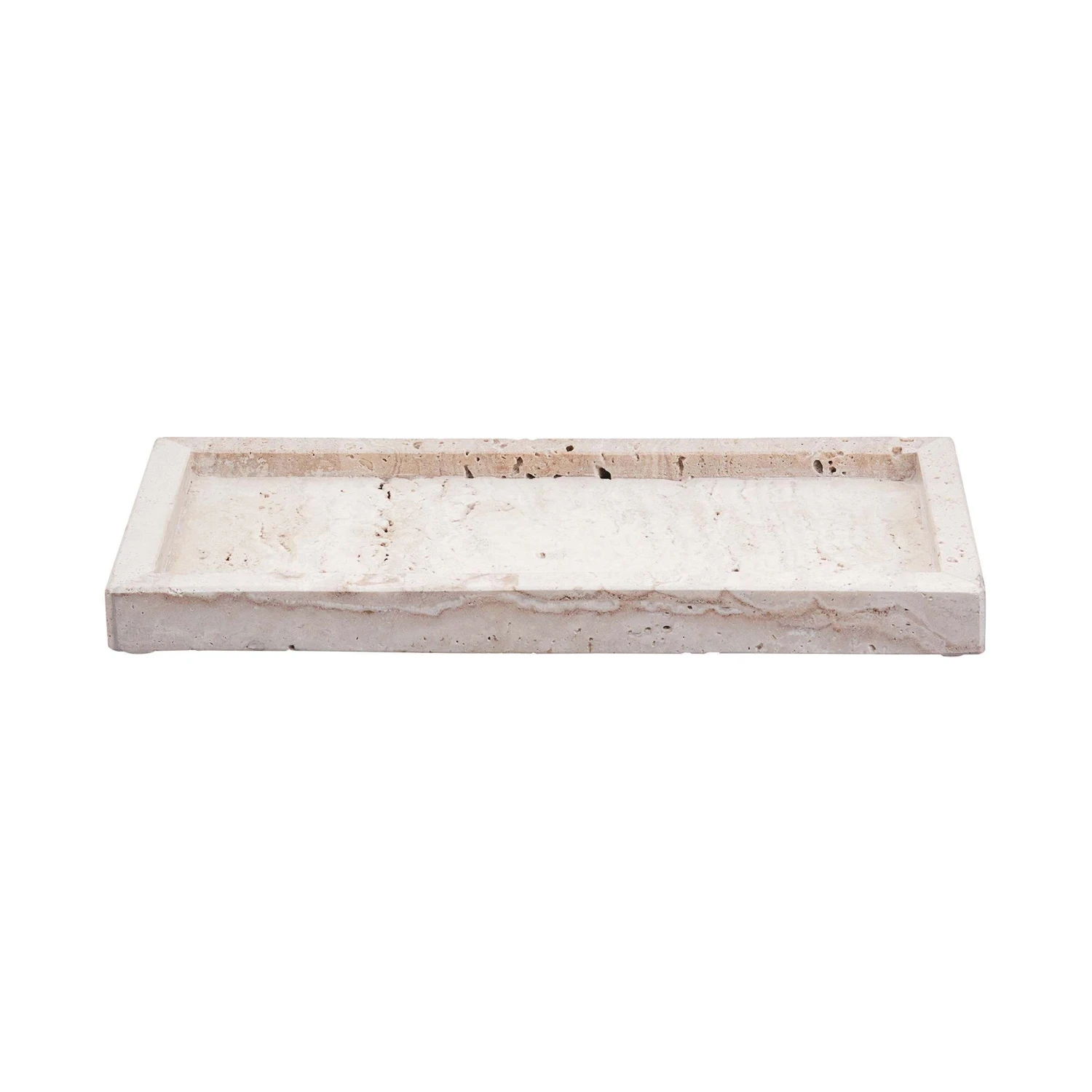 Tablett L 30 X B 13cm TRAVERTINE In Beige 5 Tablett L 30 X B 13cm TRAVERTINE In Beige – Bild 3