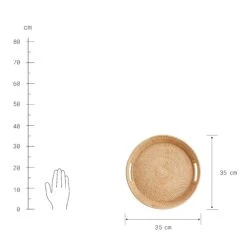 Tablett L 35 X B 6cm RONDA In Natur -Butlers Speichern butlers tablett l 35 x b 6cm ronda in natur 2