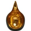 Teelichthalter Höhe 20cm DELIGHT In Schwarz-Gold