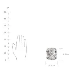 Teelichthalter Höhe 9cm BUBBLE In Grau 7 Teelichthalter Höhe 9cm BUBBLE In Grau -Butlers Speichern butlers teelichthalter hohe 9cm bubble in grau 2