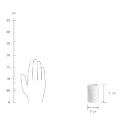 Teelichthalter-Set 3-tlg. MARBLE In Weiß -Butlers Speichern butlers teelichthalter set 3 tlg marble in weiss 4