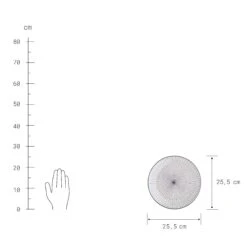 Teller Ø25,5cm DIM SUM In Schwarz-Weiß -Butlers Speichern butlers teller o25 5cm dim sum in schwarz weiss 3