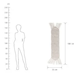 Tischläufer L 180 X B 35cm MACRAMÉ In Creme -Butlers Speichern butlers tischlaufer l 180 x b 35cm macrame in creme 3