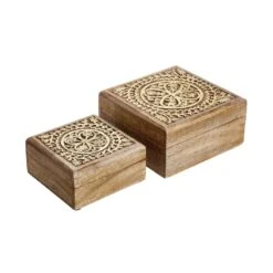 Truhe Mit Schnitzerei L 17 X B 17cm TREASURE In Hellbraun-Gold 13 Truhe Mit Schnitzerei L 17 X B 17cm TREASURE In Hellbraun-Gold -Butlers Speichern butlers truhe mit schnitzerei l 17 x b 17cm treasure in hellbraun gold 5