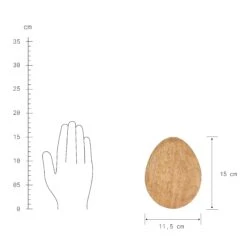 Untersetzer Organisch L 15 X B 12cm MANGO DAYS In Braun -Butlers Speichern butlers untersetzer organisch l 15 x b 12cm mango days in braun 2