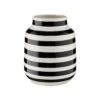 Vase Gestreift Höhe 17cm MALIKA In Schwarz-Weiß -Butlers Speichern butlers vase gestreift hohe 17cm malika in schwarz weiss
