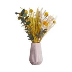 Vase Höhe 14cm RIFFLE In Rosa -Butlers Speichern butlers vase hohe 14cm riffle in rosa 1