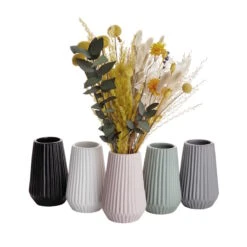 Vase Höhe 14cm RIFFLE In Rosa -Butlers Speichern butlers vase hohe 14cm riffle in rosa 3