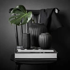 Vase Höhe 23cm LIV In Schwarz 11 Vase Höhe 23cm LIV In Schwarz -Butlers Speichern butlers vase hohe 23cm liv in schwarz 4