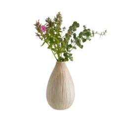 Vase Höhe 25cm SANDY In Creme -Butlers Speichern butlers vase hohe 25cm sandy in creme 2