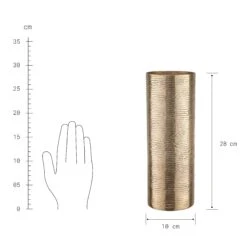 Vase Höhe 28cm AUREO In Gold -Butlers Speichern butlers vase hohe 28cm aureo in gold 3