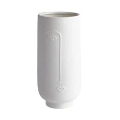 Vase Höhe 29cm LINE ART In Weiß -Butlers Speichern butlers vase hohe 29cm line art in weiss 2